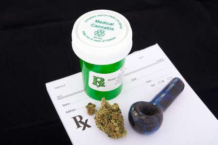 Medical marijuana prescriptionの写真素材
