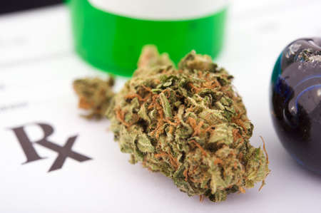 Marijuana prescriptionの写真素材