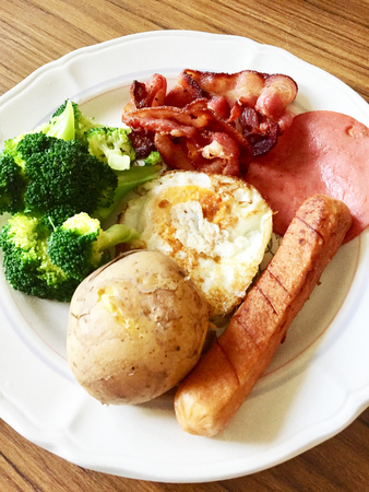 American Breakfastの写真素材