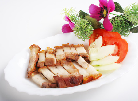 Roasted porkの写真素材