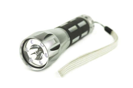 LED metal flashlight