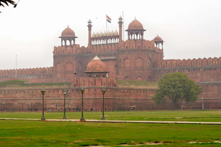 DELHI, INDIA  FEB 8, 2014  The fort of Delhi, located in the Indian city of Delhi, is also known as...