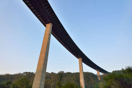 Viaduct high altitude for traffic.