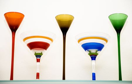 Martini Glassesの写真素材