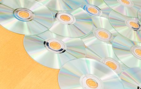 Array of Scattered Music CD-R's