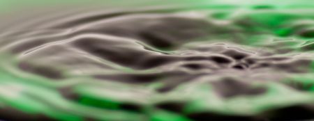 Black and Green Fusion Ripple Backgroundの写真素材