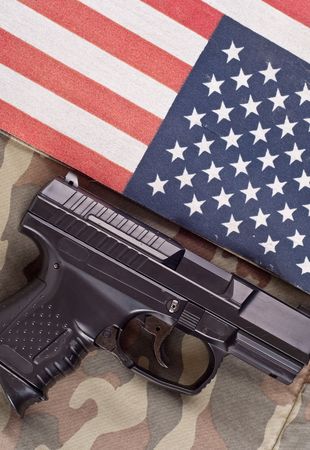 Serving Americaの写真素材