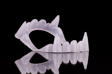 Vampire Fangs Costume Propの写真素材
