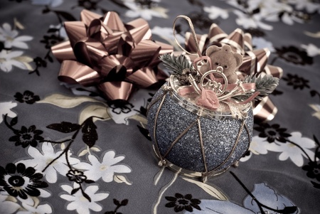 Decorating For Christmas Holidaysの写真素材