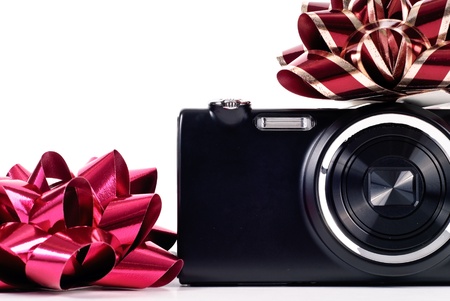Digital Camera Christmas Giftの写真素材