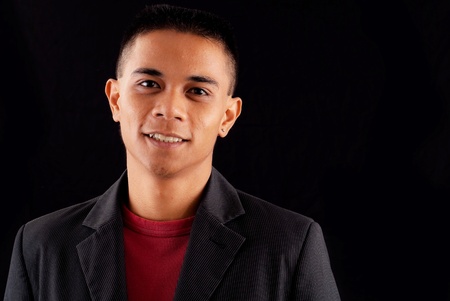 Young Business Man Smiling 