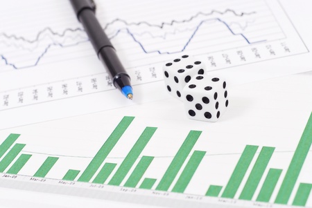 Dice on Stock Graphs and Pen