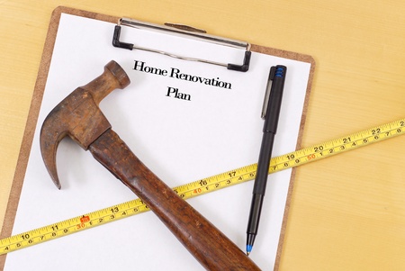 Home Renovation Plansの写真素材