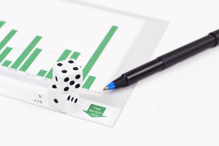 The Stock Market Gambleの写真素材