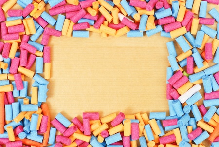 Little Rolls of Colored Paper with Space for Custom Text