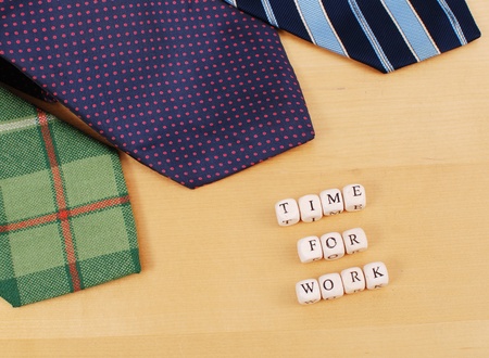 Time For Workの写真素材