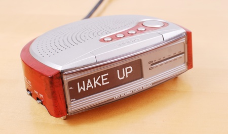 Wake Upの写真素材