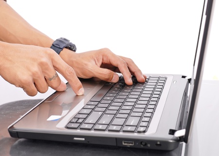 Using the Track Pad on Computer