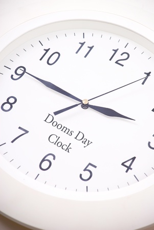 The Dooms Day Clock is Ticking