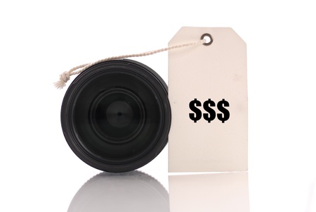 Buying a New Lensの写真素材