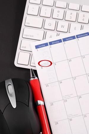 Plans for New Years Dayの写真素材