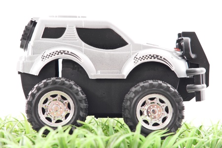 Toy Off Road Truck on Grass