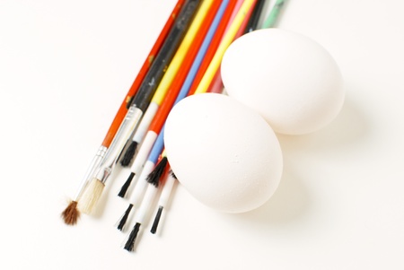 Easter Egg Paintingの写真素材