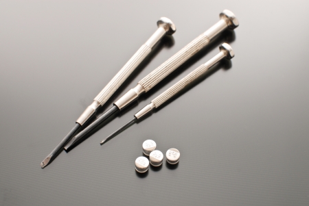 Circuit Board Transistors with Screw Drivers