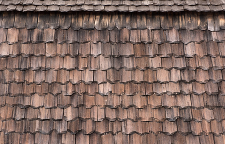 Rustic traditional vintage rooftop image suitable for background use.の写真素材