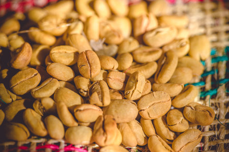 Colombian coffee beans where one of the best coffees in the world comes from