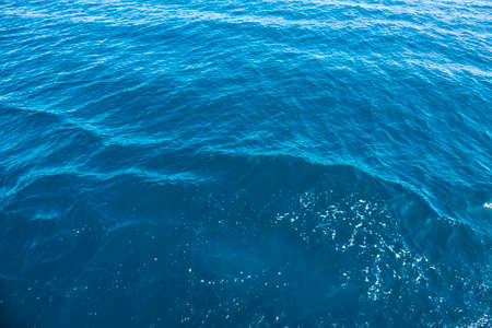 Clear blue sea waterの写真素材
