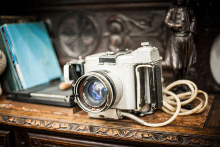 Old cameraの写真素材