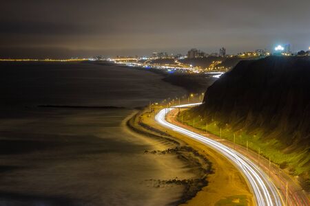night strokes in the city