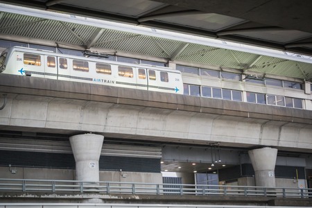 AirTrain at JFK New York Airport USAのeditorial素材