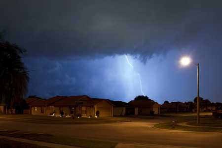 Rain, Lightning and thunder in Central Florida