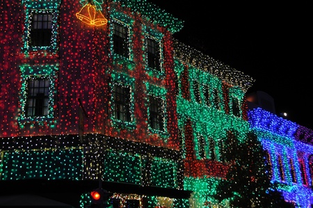 Lake Buena Vista, FL - December 5: Osborne Christmas Light display at Waly Disney World Hollywood Studios December 5, 2010 at Walt Disney World, Lake Buena Vista, FLのeditorial素材