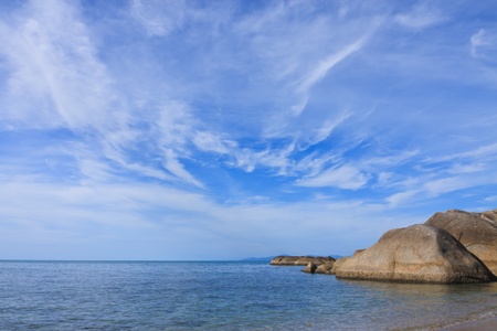 beautiful sea landscape in Samui isaland,Thailand の写真素材