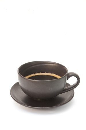 Hot coffee cup ,isolatedの写真素材