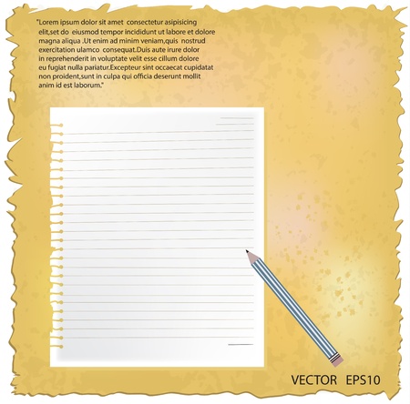 Grunge paper and background in vintage style のイラスト素材