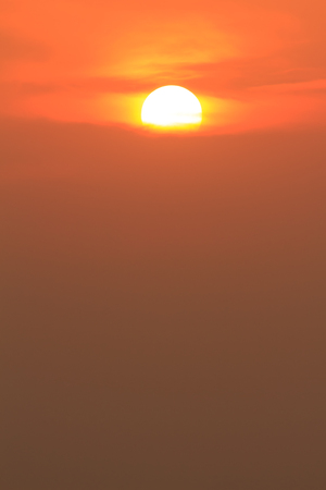 Vivid sky and twilight dramatic clouds backgroundの写真素材