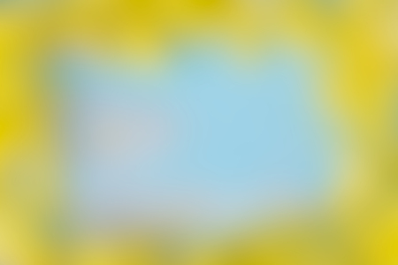 Abstract blue,yellow color blurred backgroundの写真素材