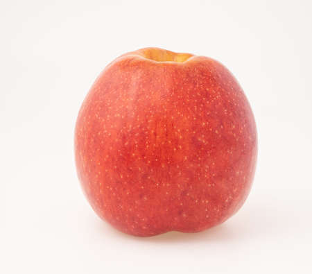 Apple fruit isolated on white backgroundの写真素材
