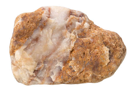 Stone  natural rock isolated on white with clipping can use for mock up,advertiseの写真素材