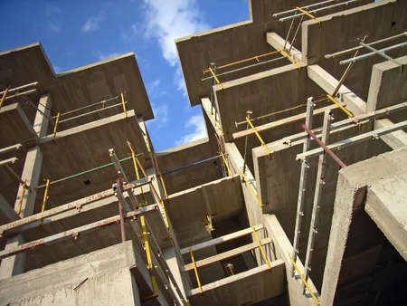 New building site in Spain                                                               