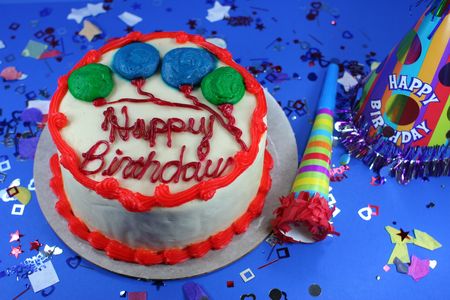 Throwing a Big Birthday Partyの写真素材