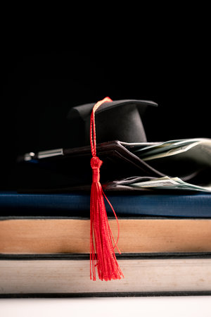 Save money for college, study finance, manage your bank accounts wisely and view education valuable investment requiring careful financial planning and saving. save, money, study, finance, educationの写真素材