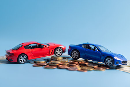 Investing in high-quality car can be a smart financial decision, as reliable car not only improves your business efficiency but also increases your overall wealth. financial, coin, vehicle, business.の写真素材