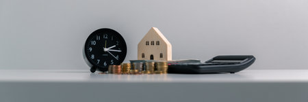 Business concept growth involves strategic financial management money loan investment bank real estate economic development encourage save buy home car education income stack investment economy returnの写真素材