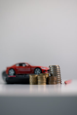 Business concept growth involves strategic financial management money loan investment bank real...
