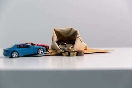 Business concept growth involves strategic financial management money loan investment bank real estate economic development encourage save buy home car education income stack investment economy returnの写真素材